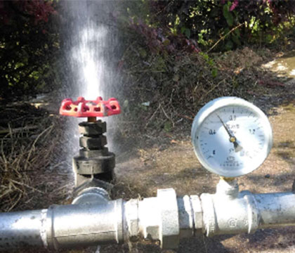 水壓實(shí)驗(yàn)